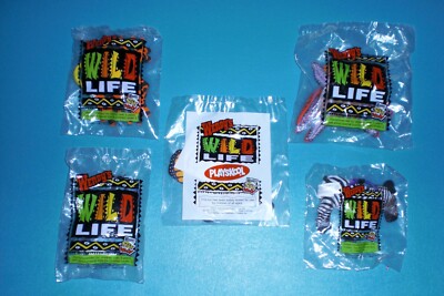 小物 wendy Wendy's 2000 - Wild Life Plush Animals - Complete Set of 5 MIP | eBay