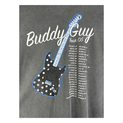 Buddy Guy 2005 Tour T-Shirt Gr. 2XL Anvil Tag Pre-Shrunk 100% Baumwolle - Bild 17 von 18