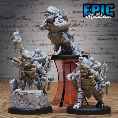 Goblin Miner - D&D Dungeons and Dragons Miniatur Epic Miniatures 28mm
