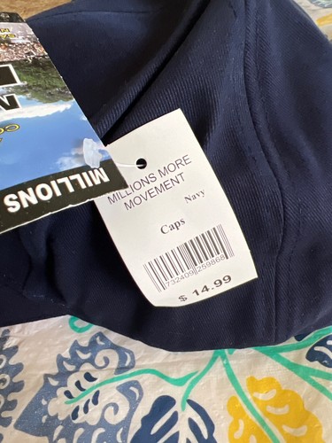 NEW MILLION MAN MARCH OFFICIAL EMBROIDED 1OTH ANNIVERSARY BLUE BASEBALL CAP 2005 - Picture 6 of 14