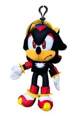 Sonic The Hedgehog Shadow Plush Doll Keychain Backpack Clip Coin Bag Toy Gift 8"