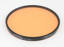 ROUND TIFFEN GLASS FILTER SERIES 9 CORAL 1 SCHNEIDER FILTER