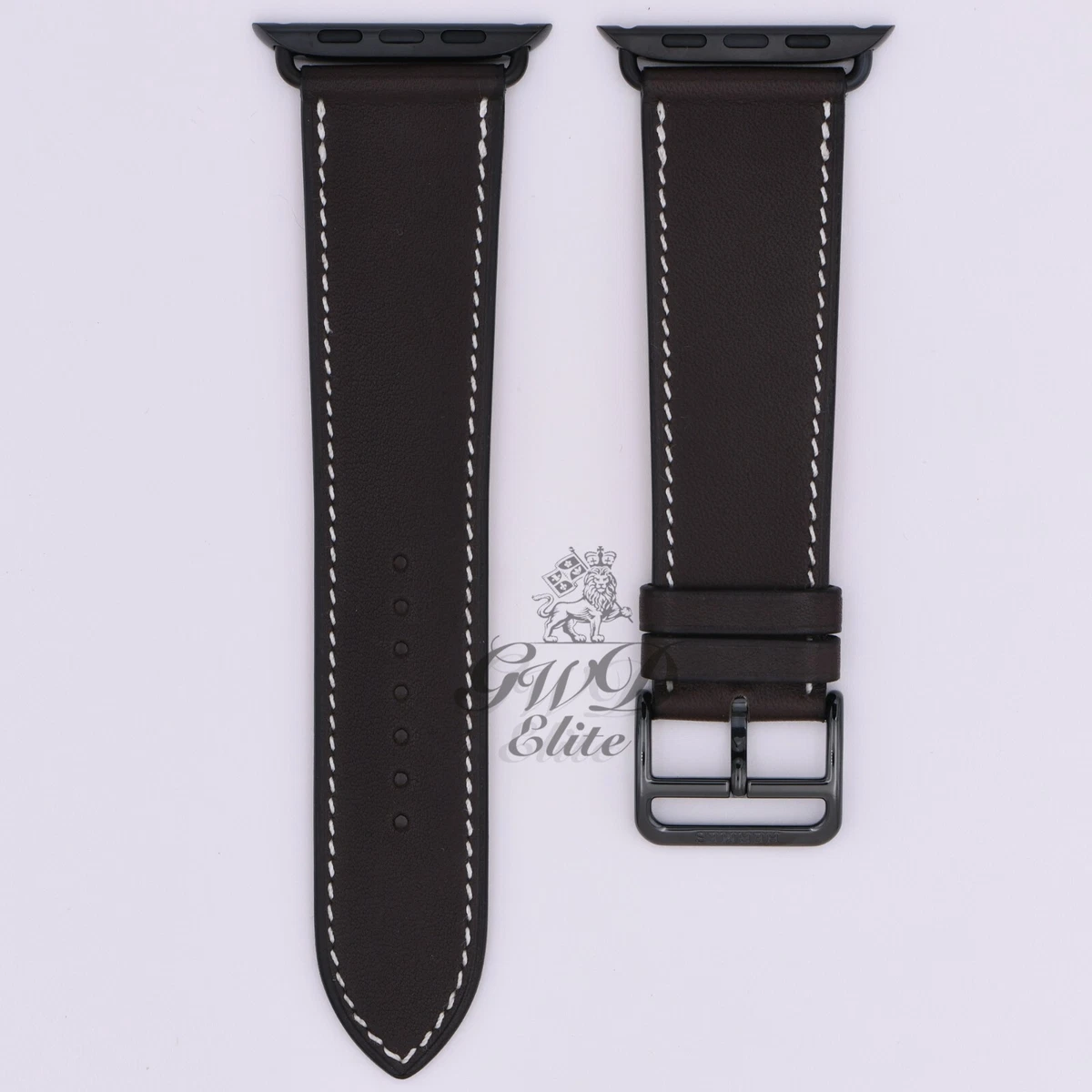 black hermes watch