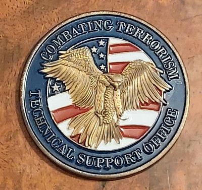USA COMBATING TERRORISM MEDAL 45 MM INTER AGENCY INTERNATIONAL US EAGLE