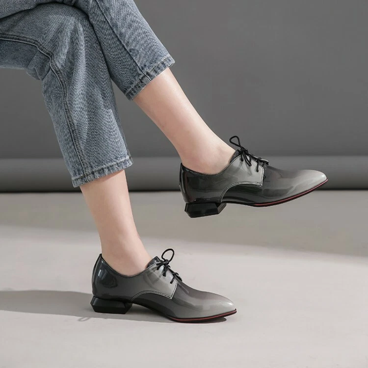 Low heel lace up shoes sale