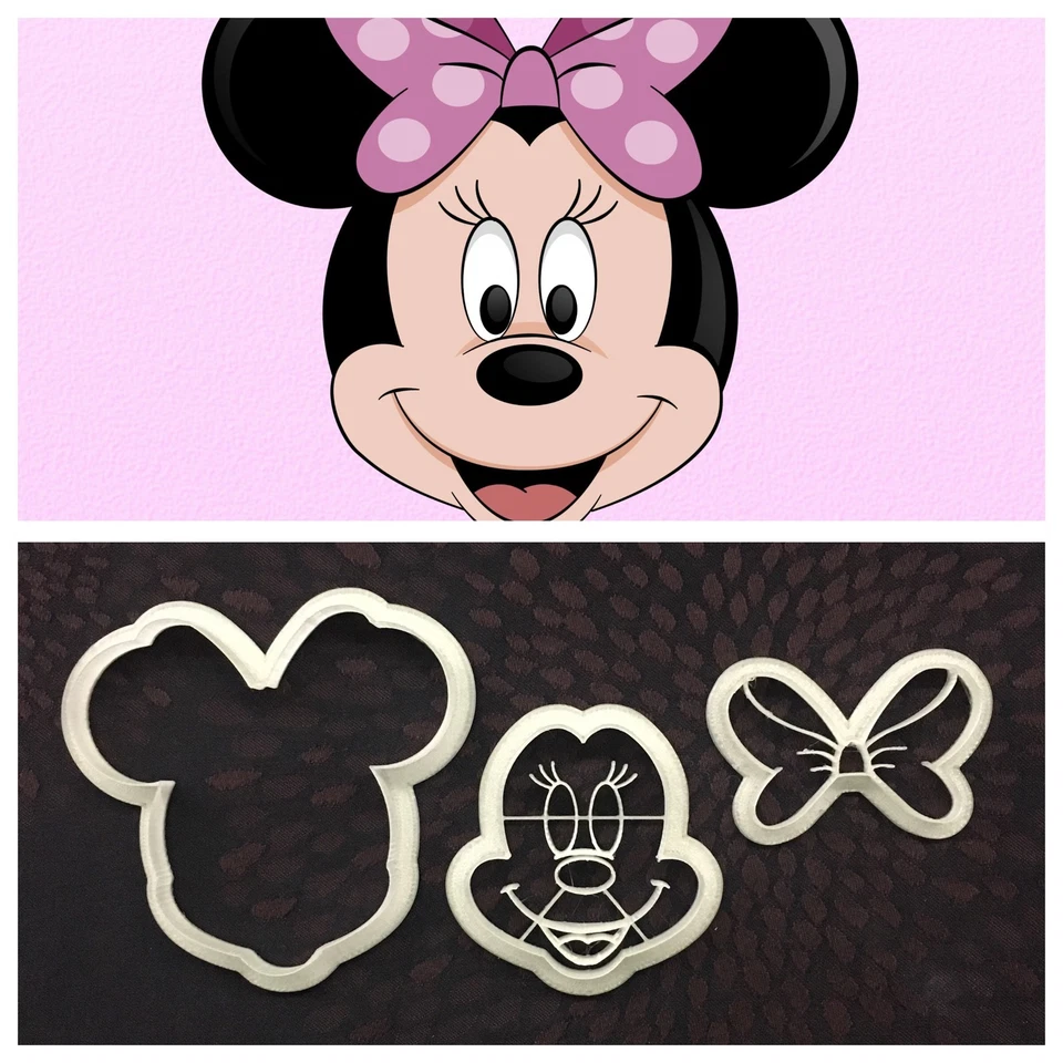 Formine Minnie Mouse Formina Biscotti 7/8cm Cookie Cutter Topolina