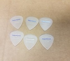 Lot of 6 Pickboy 0.88mm Polycarbonate Edge Jazz Guitar Picks