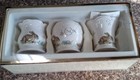 Lenox Porcelain Easter / Bunny Votive Holders Tealight Candles Set of 3 New