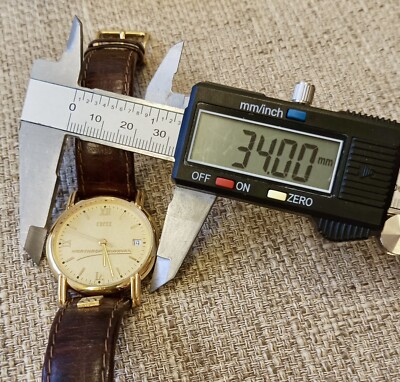 ✓ CROSS- SWISS Gold Plated - RARE Vintage Quartz Watch  display picture 3