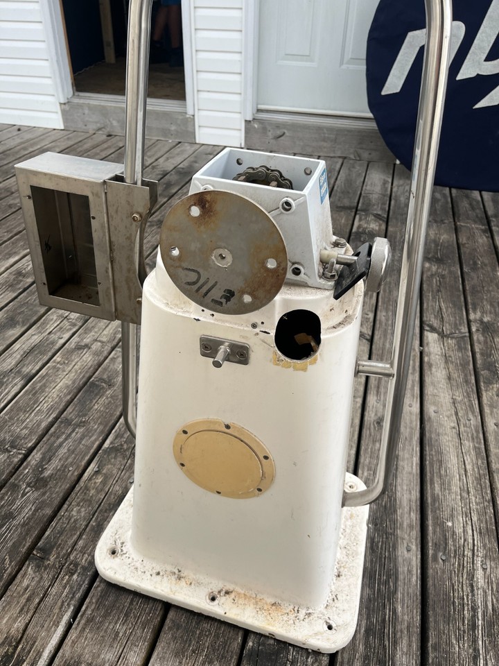 Edson sailboat steering pedestal eBay