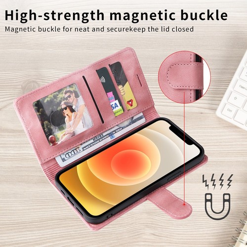 Luxury Leather Magnetic Wallet Cover Case For S25 S24 S22 S23 S21 S20 Ultra S10 - 第 6/17 張圖片