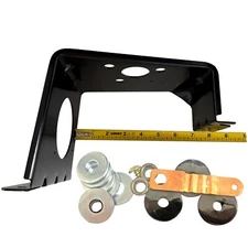 1967 1968 Mustang New Windshield Wiper Motor Mounting Bracket w/Hardware - 3648I