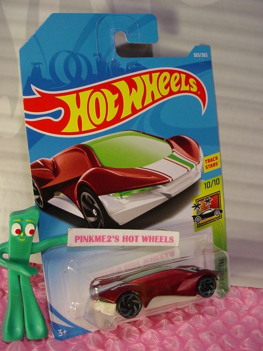 2018 i Hot Wheels EXOTIQUE #365 ✰ red/white;gray RA6 ✰HW EXOTICS