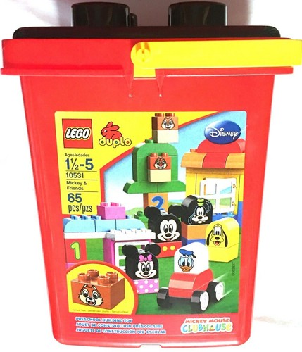 Lego Duplo Disney Mickey Friends Bucket Ages 1 5 5 Brand New Sealed Ebay