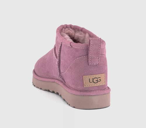 Botas para mujer nuevas en caja 100 % auténticas UGG clásicas ultra mini Dusty Orchid 1116109 - Imagen 5 de 5