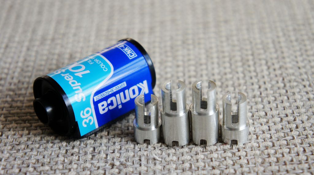 ProScope Adapter Converter 120 Film Roll To 135 Film Roll Slice Axis