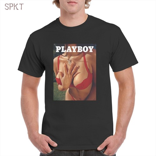 Playboy Kylie Jenner Figure Mens Cotton 