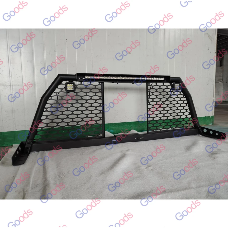Barras antivuelco para Nissan Frontier barra de luz LED y punto de luz perseguidor estante para dolor de cabeza Foto 4 de 4
