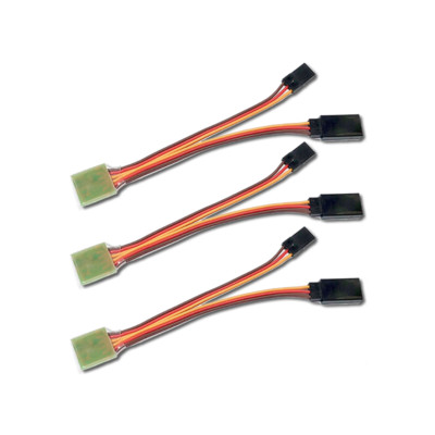 3x Servo Signal Kabel Umkehrer Reverser Schubumkehrer JR Graupner Futaba Turnigy