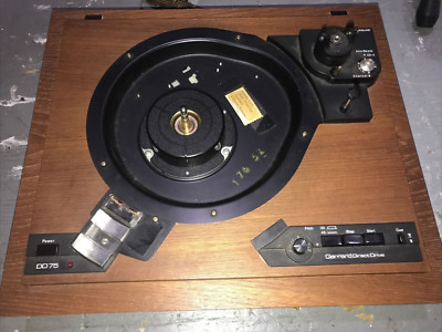 Garrard DD75 Two Speed Direct Drive Turntable parts or repair
