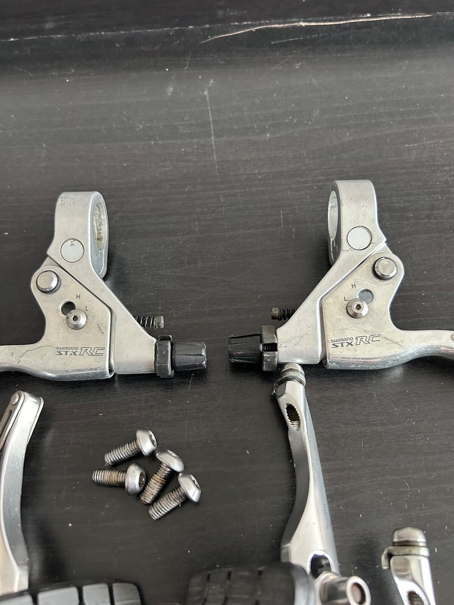 Shimano STX RC BL/BR MC 40 V-Brakes + Levers Set F&R | eBay Shimano STX RC BL/BR MC 40 V-Brakes + Levers Set F&R | eBay