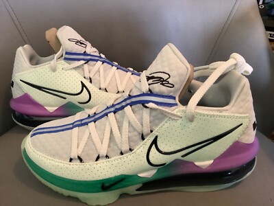Size 7.5 - Nike LeBron 17 Low Glow In The Dark - Box Missing Lid