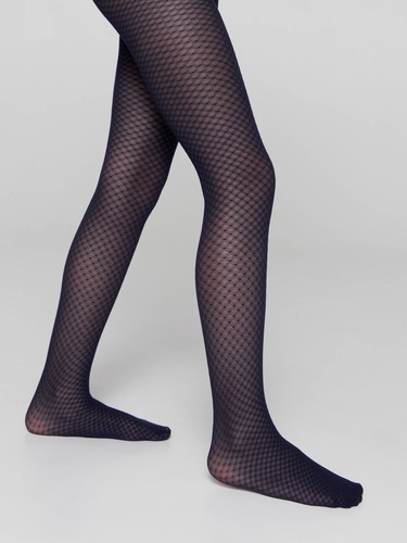 Conte Emily 40 Den - Fantasy Openwork Ajour Tights For Girls - 4yr. 6yr. 8yr. 10 - Picture 16 of 33