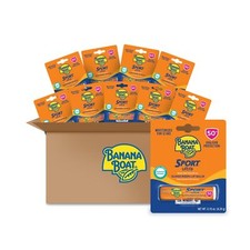 Banana Boat Sport Ultra Sunscreen Lip Balm SPF 50 10 Count for Active Lifestyle