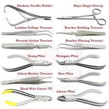 Orthodontic Tooth Braces Pliers Surgical Pliers Dental Ortho Instruments Tools