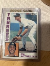 1984 Topps - Don Mattingly #8 (RC)