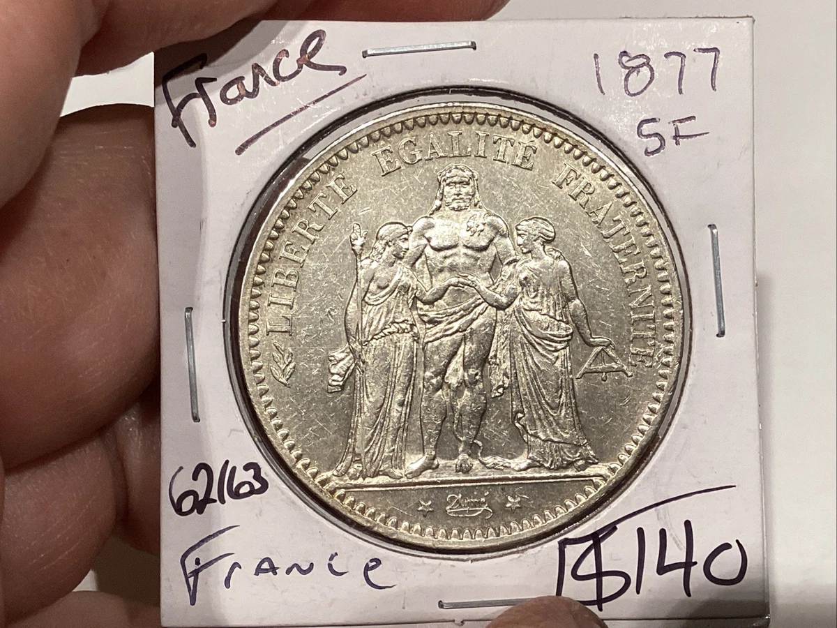 Silver 1877 Year French Coins for sale | eBay