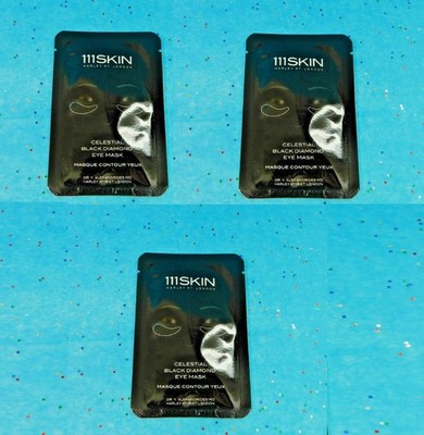 3x 111SKIN Celestial Black Diamond EYE Mask $45 value (exp 3/2027)