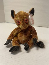 Ty Beanie Baby 2001 GIZMO the Lemur (8 Inch) Vintage Plush Stuffed Animal Toy