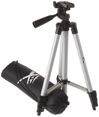 50 Inch Aluminum Camera Tripod with 3-Way Pan Head & Quick-Release Plate   Li...
