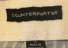 Counterparts Women s Capri Pants Blue/White S...