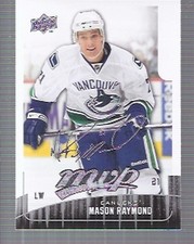 2009-10 Upper Deck MVP #20 Mason Raymond - HKY