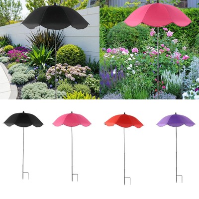 junk yard patio umbrellas Garvee 13' Double-Sided Umbrella, Outdoor Umbrellas, Rectangle Market Umbrella with Crank Handle, Large Patio Umbrell for Poolside Backyard by Nature Spring JEAREY 9-ft Aluminum Blue Crank
