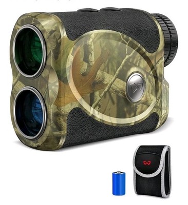 Hunting Rangefinder, 800/1200 Yards Laser Range Finder with Bow Hunting Mode