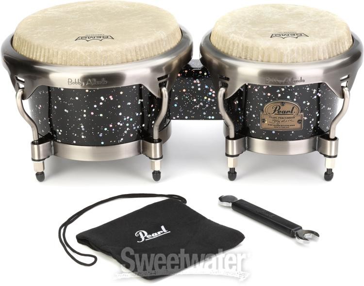 Pearl Bobby Allende Signature Bongos - Confetti