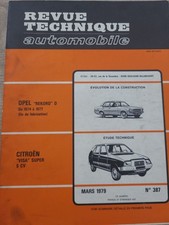 Revue technique Opel REKORD