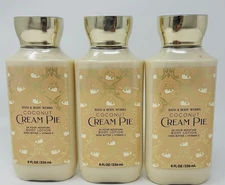 3 COCONUT CREAM PIE BATH & BODY WORKS BODY LOTION CREAM HAND 8OZ SHEA