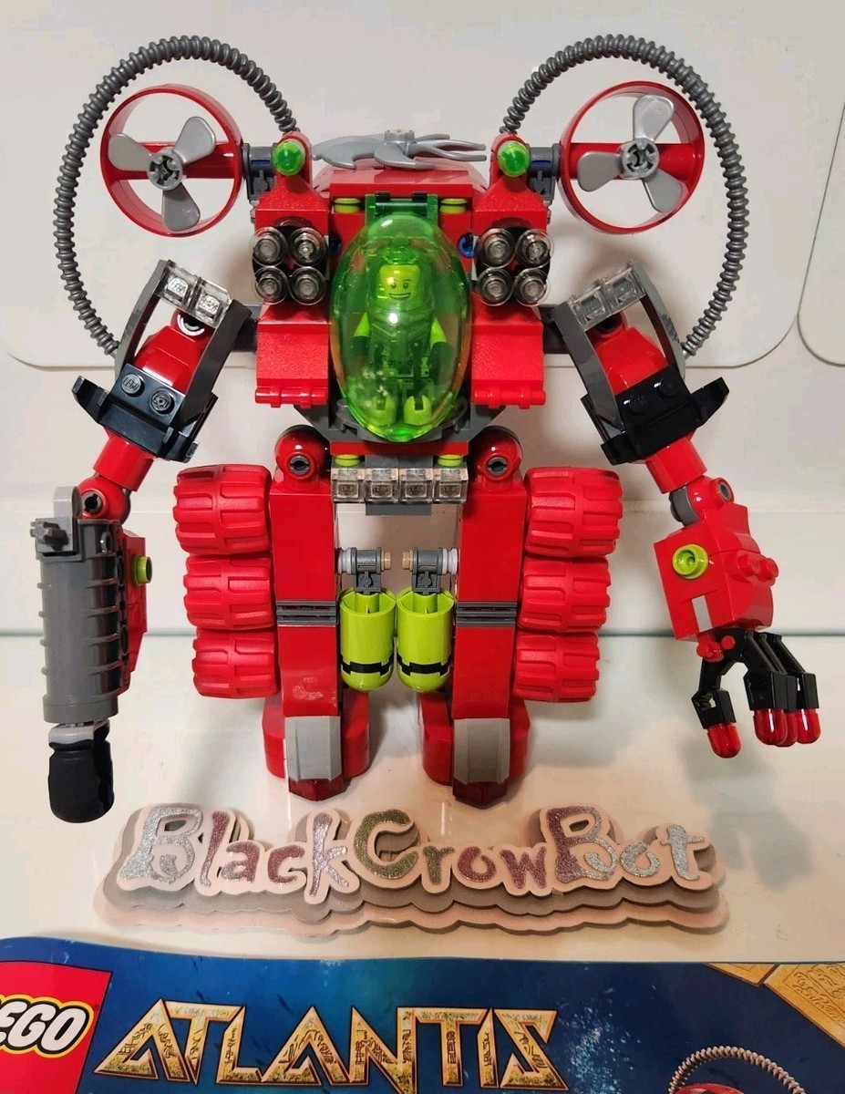 LEGO 8080 ATLANTIS UNDERSEA EXPLORER MECH with BOBBY BUOY