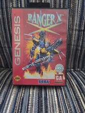 Ranger X (Sega Genesis 1993) CIB Complete In Box TESTED WORKING