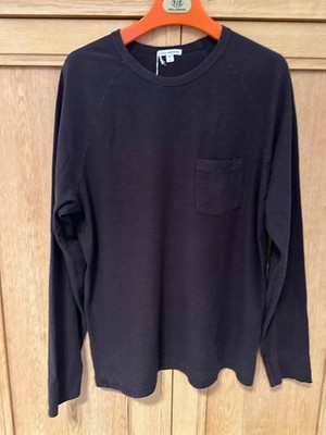 JAMES PERSE T-Shirt Longsleeve Bordeaux G.4 ( XL/XXL)