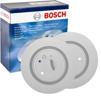 2X Bosch Bremsscheiben Ø350Mm Hinten Passend FÜR Land Rover Discovery Range