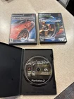 Need For Speed Underground 1 2 PS2 Most Wanted Games Lot Bundle PlayStation 2