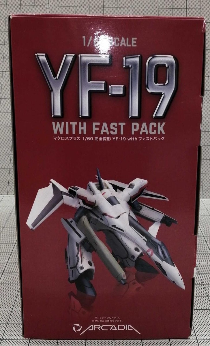 コミック・アニメ ARCADIA 1/60 YF-19 with Fast Pack Arcadia Complete Transformation 1/60 Yf-19 With Fast Pack Macross