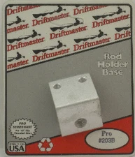 Driftmaster 203-B 1/2" Side Mount Rod Holder Base L-Style Bracket