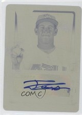 2011 Bowman Chrome Printing Plate Yellow 1/1 Troy Conyers #18U-4 Auto 0t3