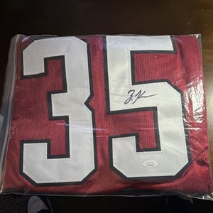 Zonovan "Bam" Knight  Arizona Cardinals #35 AutoJSA Certified 